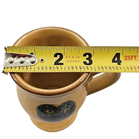 Pfaltzgraff America MAFA Folk Art Pedestal 9 Oz Footed Stoneware Mug – Set of 2 - Picture 8 of 16